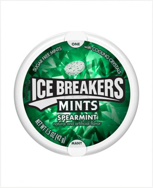 ICE BREAKERS MINTS SPEARMINT 42GM