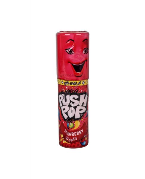PUSH POP CANDY STRAWBERRY FLAVOUR 15GM