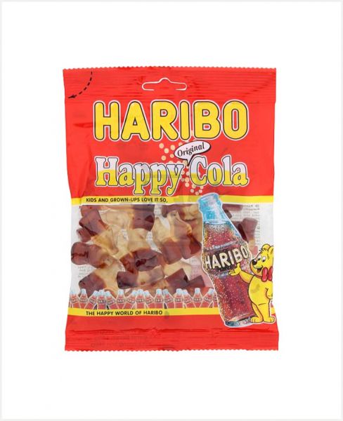 HARIBO HAPPY COLA JELLY CANDY 160GM