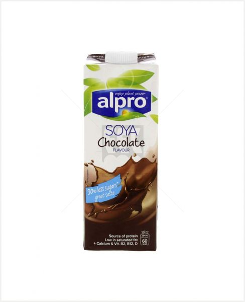 ALPRO SOYA CHOCOLATE FLAVOUR MILK 1LTR