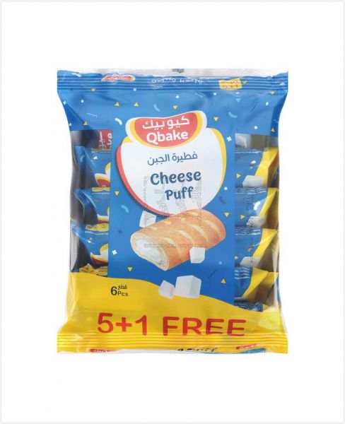 QBAKE CHEESE PUFF 70GM (5+1FREE)