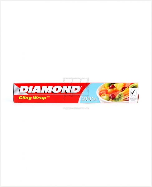 DIAMOND CLING WRAP (OXO-BIODEGRADABLE) 200FT X 60M #DM141-0