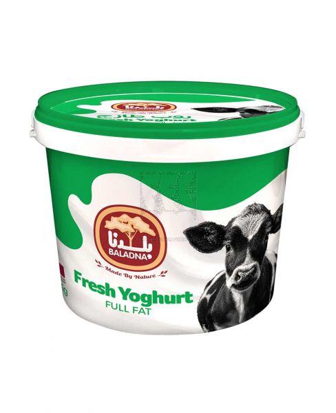 BALADNA FRESH COW YOGHURT FULL FAT 2KG