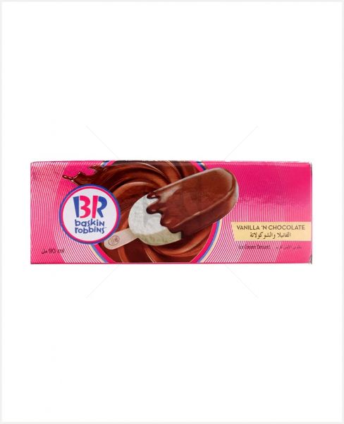 BASKIN ROBBINS VANILLA 'N CHOCOLATE ICE CREAM 90ML