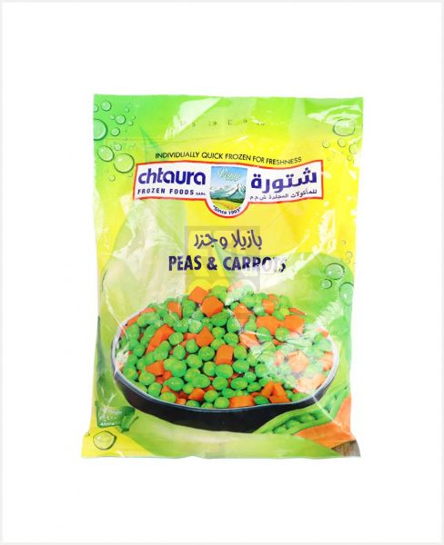 CHTAURA PEAS AND CARROTS (FROZEN) 400GM