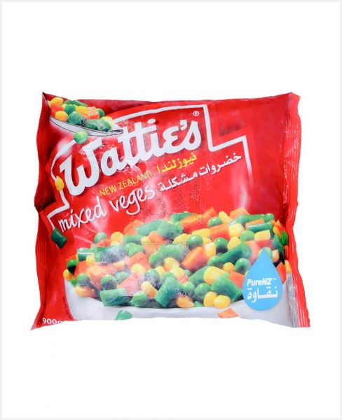 WATTIES MIXED VEGETABLE 900GM @20%OFF S/OFFER