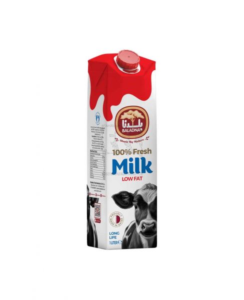 Baladna Uht Low Fat Milk 1ltr