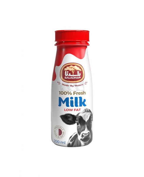 BALADNA FRESH MILK LOW FAT 200ML