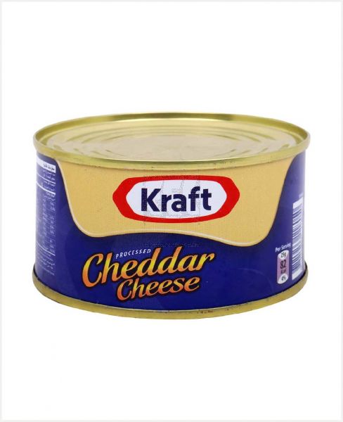 Kraft Processed Cheddar Cheese Can 200gm