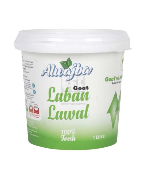AL WAJBA GOAT'S LABAN (LAWAL) SHAKED WITH BUTTER 1LTR