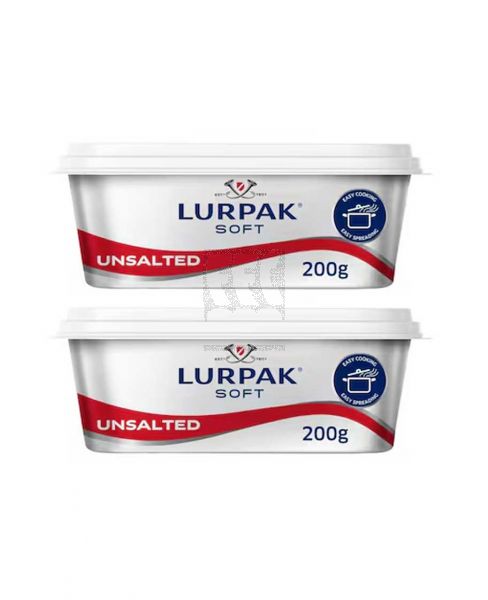 LURPAK SOFT UNSALTED TUB 2SX200GM SPECIAL OFFER