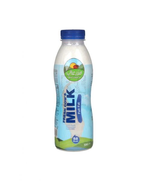 MAZZRATY FRESH MILK FULL FAT 500ML
