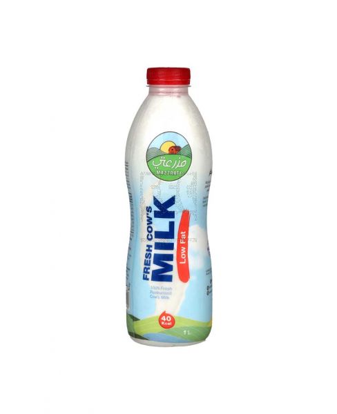 MAZZRATY FRESH MILK LOW FAT 1LTR