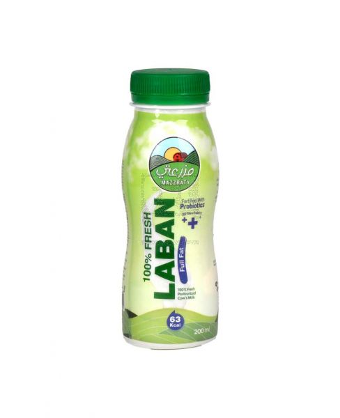 MAZZRATY PREMIUM LABAN FULL FAT 200ML