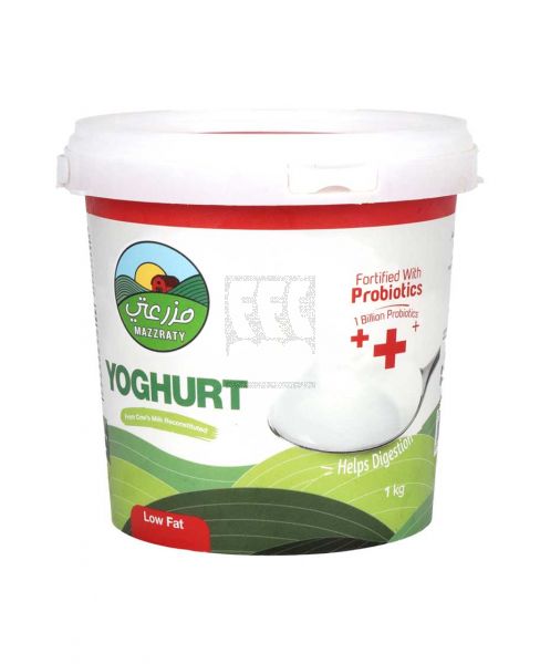 MAZZRATY YOGURT LOW FAT 1KG