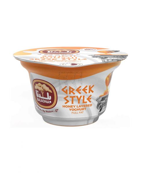 BALADNA GREEK STYLE HONEY LAYERED YOGHURT 150GM