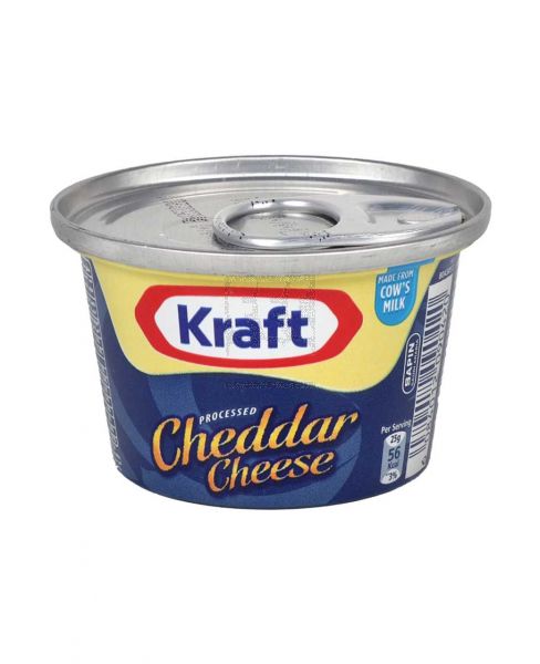 KRAFT CHEDDAR CHEESE CAN 50GM