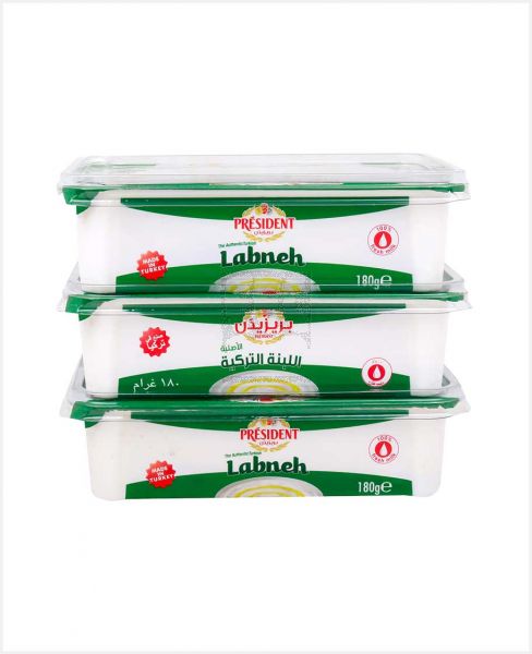 PRESIDENT TURKISH LABNEH 3X180GM