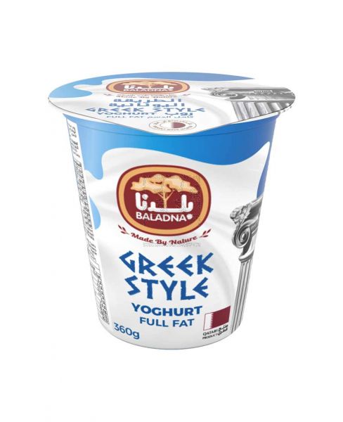 BALADNA PLAIN GREEK YOGHURT 360GM