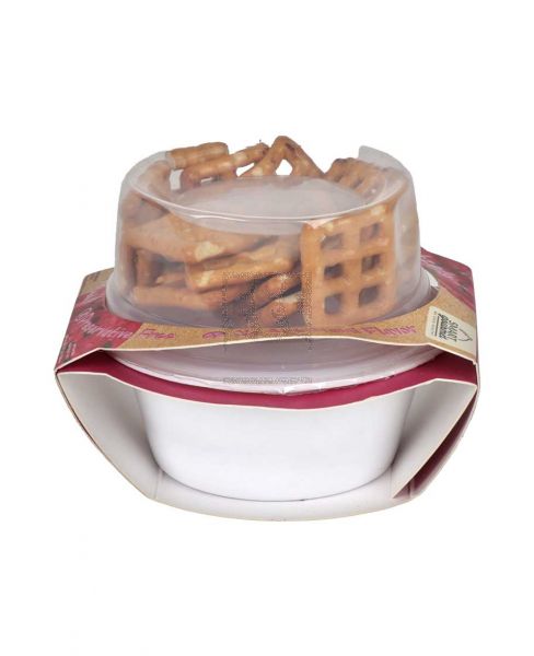 SMART GOURMET BEETROOT HUMMUS & PRETZELS 140GM