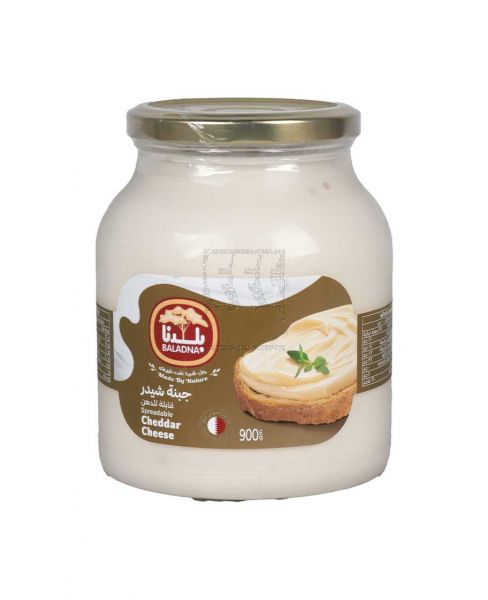 BALADNA PROCESSED CHEDDAR CHEESE SPREAD 900GM