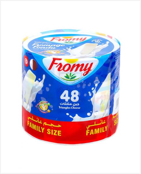 FROMY TRIANGLE CHEESE 8PCS(6X102GM) SPECIAL OFFER