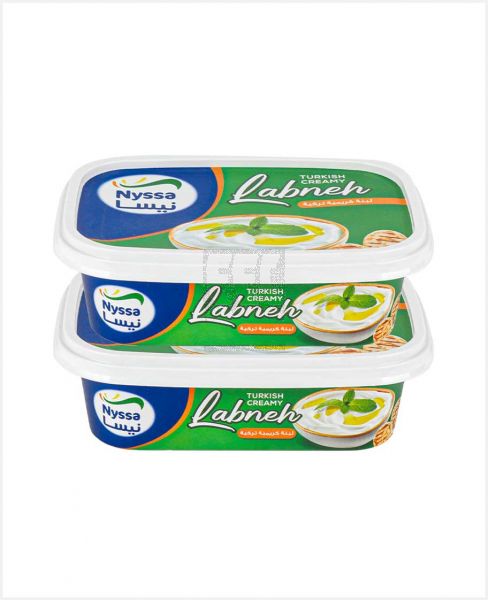 NYSSA TURKISH CREAMY LABNEH 2X370GM @S.OFFER