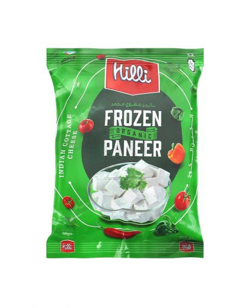 HILLI FROZEN ORGANIC PANEER 500GM