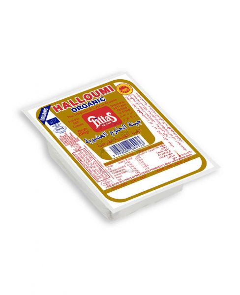 PITTAS ORGANIC HALLOUMI CHEESE 200GM