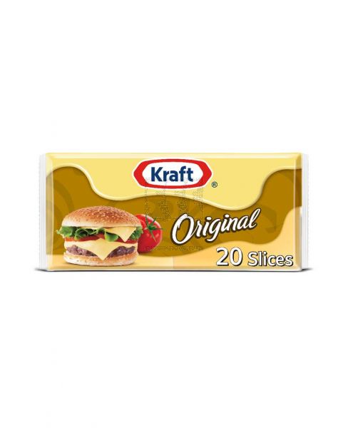 KRAFT PROCESSED CHEESE ORIGINAL 20 SLICES 400GM PROMO