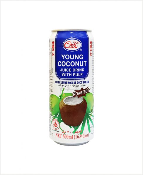 ICE COOL ROASTED YOUNG COCONUT JUICE W/ PULP 500ML