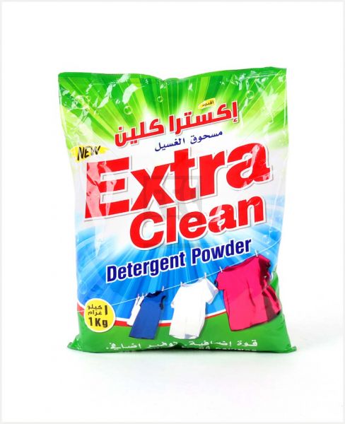 EXTRA CLEAN DETERGENT POWDER 1KG
