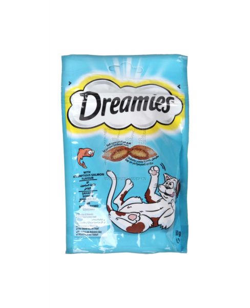 DREAMIES CAT CRAVE WITH SAVOURY SALMON 60GM