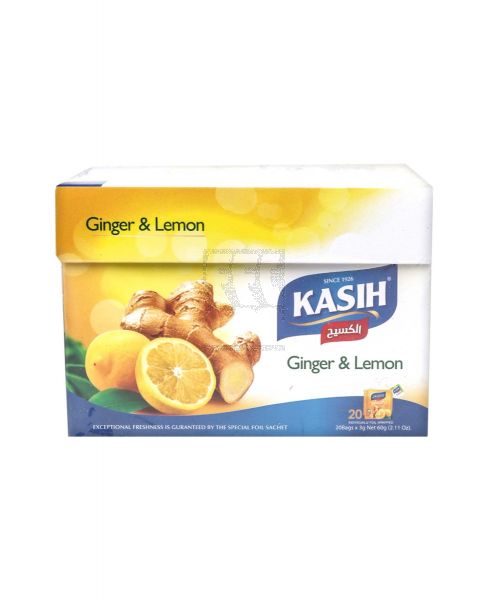 KASIH HERBALS GINGER & LEMON TEA 3GM X 20BAGS