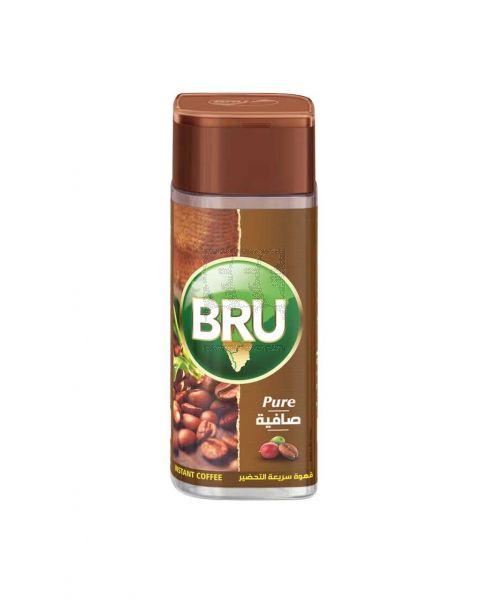 BRU PURE INSTANT COFFEE 200GM