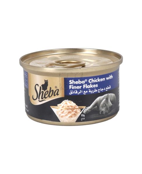 SHEBA CHICKEN WITH FINER FLAKES 85GM