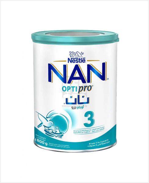 NESTLE NAN 3 OPTIPRO MILK 800GM