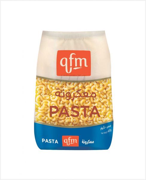 QFM PASTA SMALL ELBOW 400GM