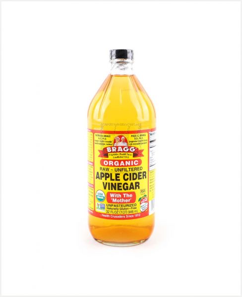BRAGG ORGANIC APPLE CIDER VINEGAR 32OZ (946ML)