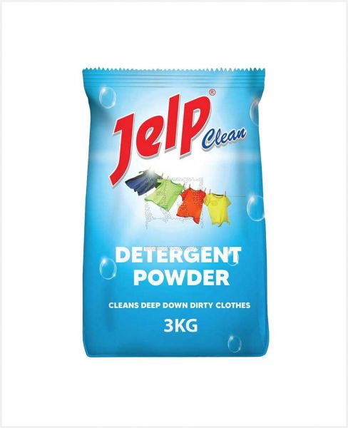 JELP CLEAN DETERGENT POWDER BAG 3KG