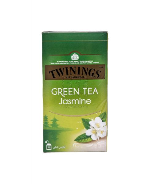 TWININGS GREEN TEA JASMINE (25BAGSX1.8GM)45GM