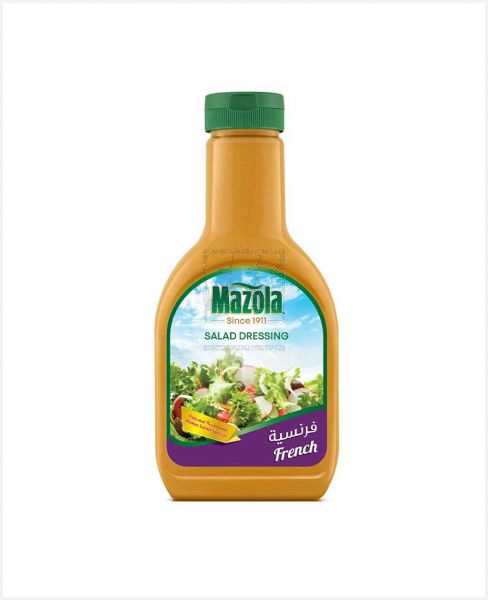 MAZOLA FRENCH SALAD DRESSING 400ML