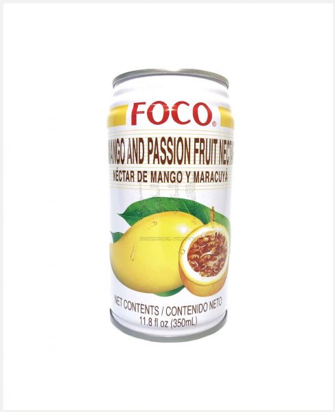 FOCO MANGO AND PASSION FRUIT 350ML