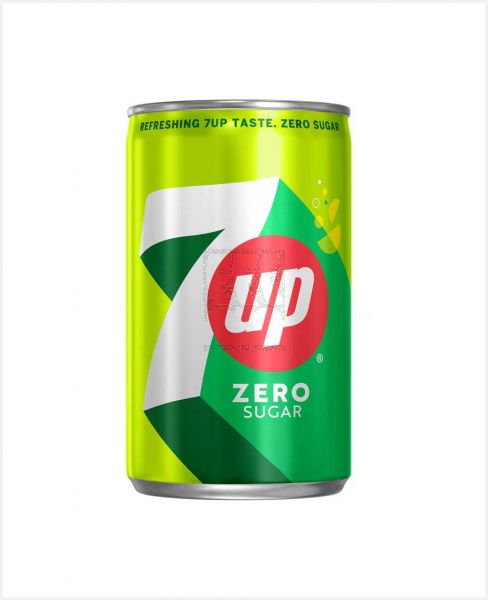 7UP SUGAR FREE CAN 330ML