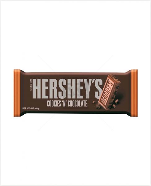 HERSHEY'S COOKIES N' CHOCOLATE 40GM