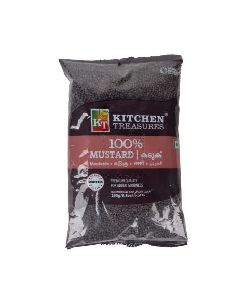KITCHEN TREASURES 100% MUSTARD (POUCH) 250GM