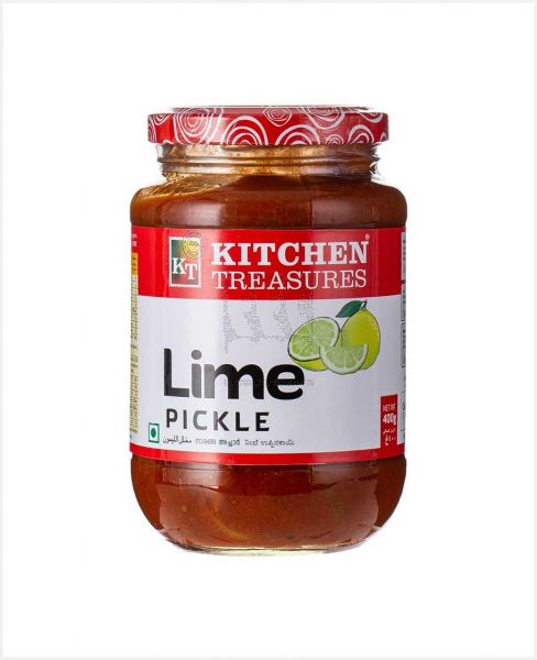 KITCHEN TREASURES LIME PICKLE 400GM