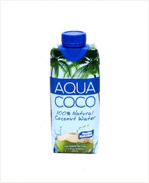 AQUA COCO COCONUT WATER 330ML