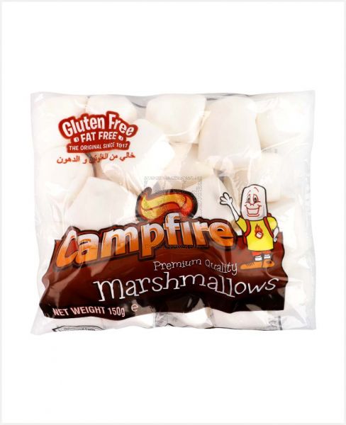 CAMPFIRE WHITE MARSHMALLOWS 150GM