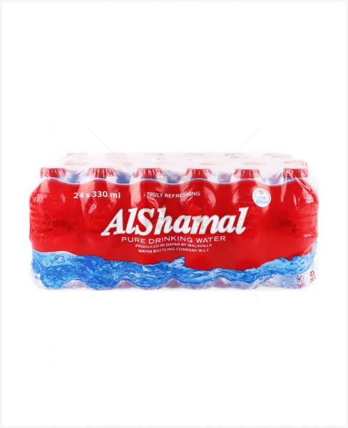 AL SHAMAL PURE DRINKING WATER 350ML 24PCS (SHRINK)